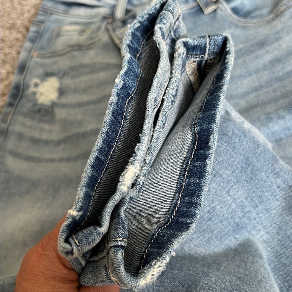 Insane Gene Crossover Button Design Jean Size 5/26 - Picture 15 of 15